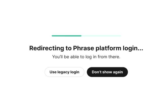 Redirect Login Page